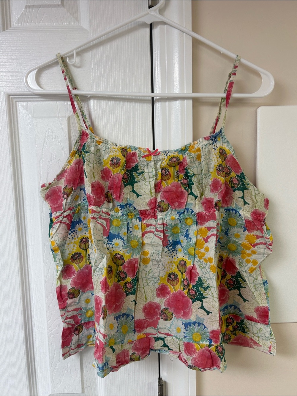 H&M Flowy Floral Cami Tank Top